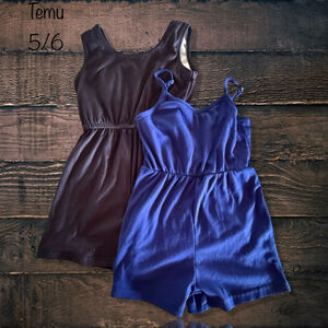 Size 5/6 Temu Romper Bundle